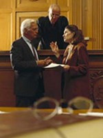 Courtroom with Judge